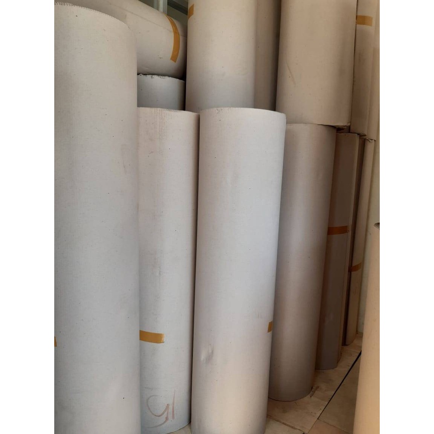 

Kardus Gulungan Lembaran Corrugated Karton Single Face Roll 160 Cm