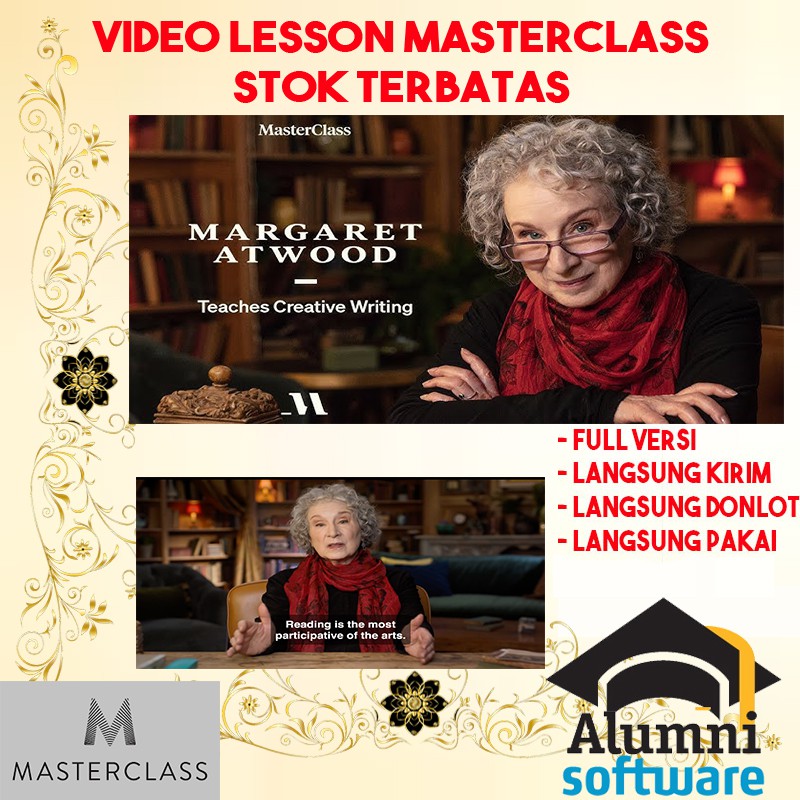 MasterClass Margaret Atwood - Creative Writing VIDEO LIMITED EDITION