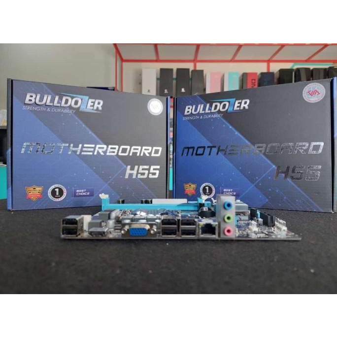 Motherboard H55 Bulldozer Intel Lga1156 Ddr3-Garansi 1Tahun