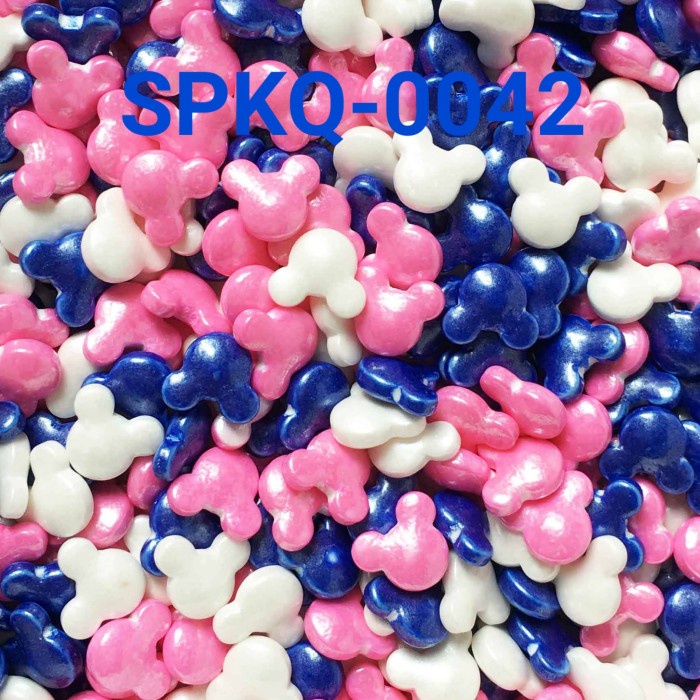 

SPKQ-0042 SPRINKLES SPRINKLE SPRINKEL 250GR MICKEY MINNIE MOUSE OBRAL DISKON