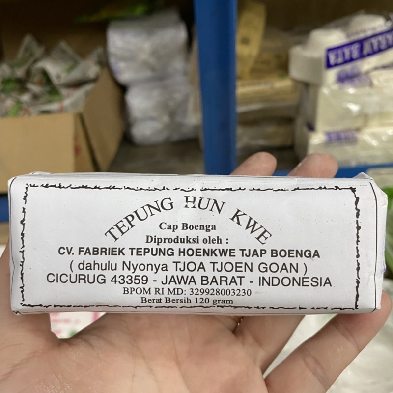 

Tepung Hun Kwe/ Hun Kwe Cap Bunga/ Hun Kue
