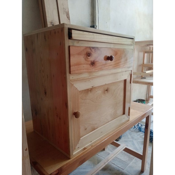 Lemari laci & pintu, lemari mini, lemari kayu kecil