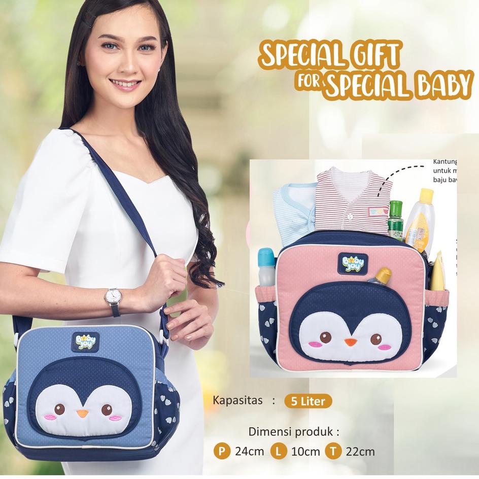 Best Sale Tas Bayi Kecil Baby Joy Pinguin Series BJT 1037