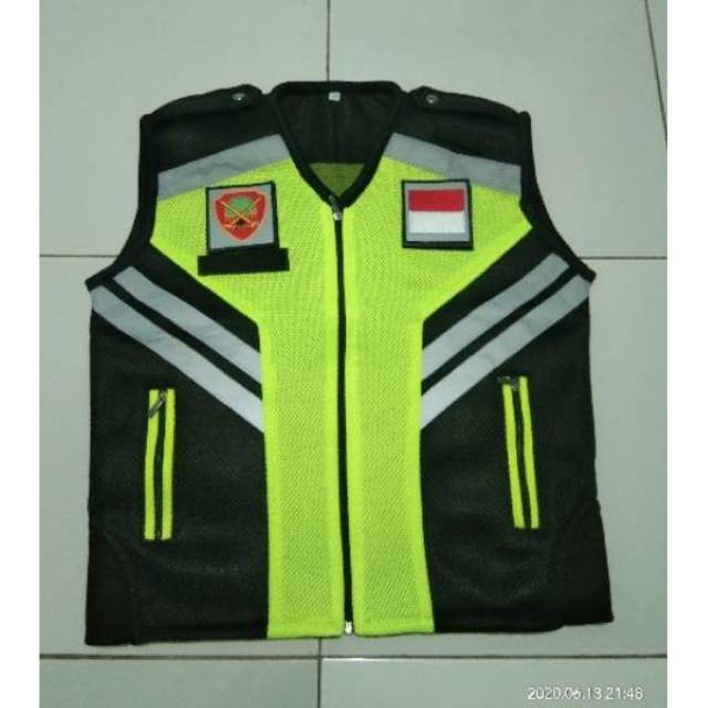 Rompi security Polisi linmas safety