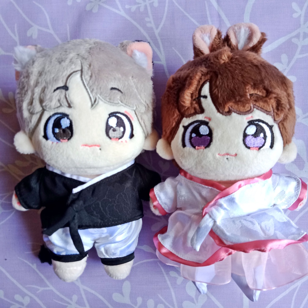 Taehyung V Jungkook JK Bunny Tiger BTS Doll KPop Kookie Taetae Boneka BTS 15 cm
