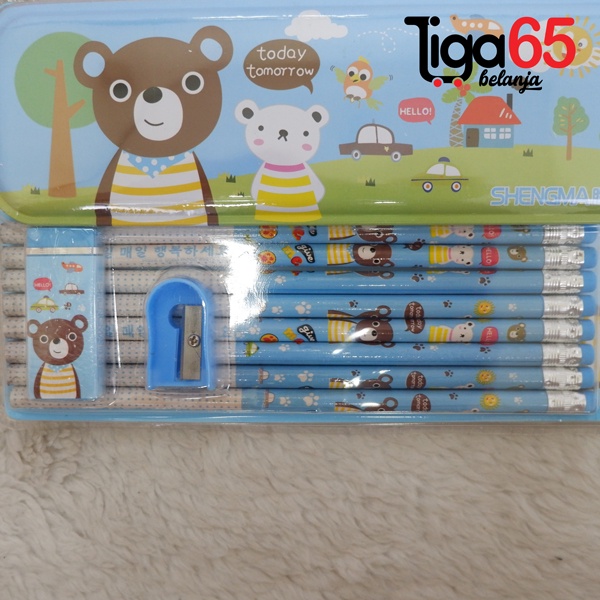 365 STATIONERY SET #40986 SM8819 Buku &amp; Alat Tulis Anak / Karakter Fancy Gambar Lucu