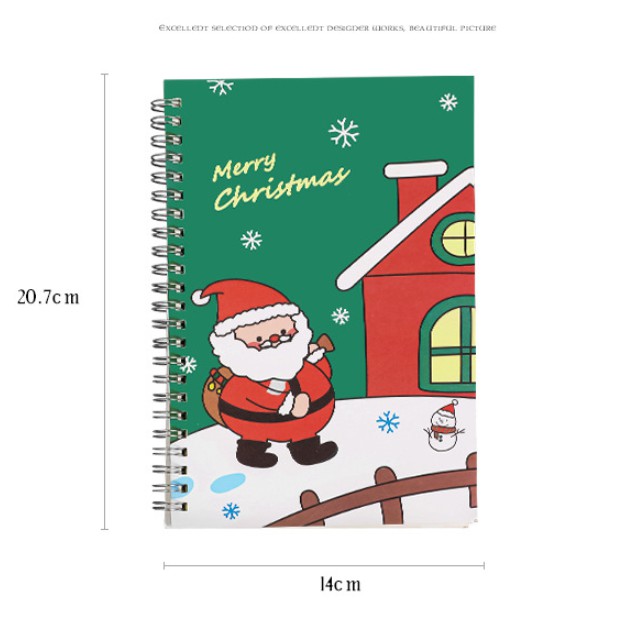 Buku Tulis Christmas Edition / Notebook Tema Natal / Notes Mini MERRY CHRISTMAS / Notes Tempel Memo Mini Gambar Xmas / Sticky Notes