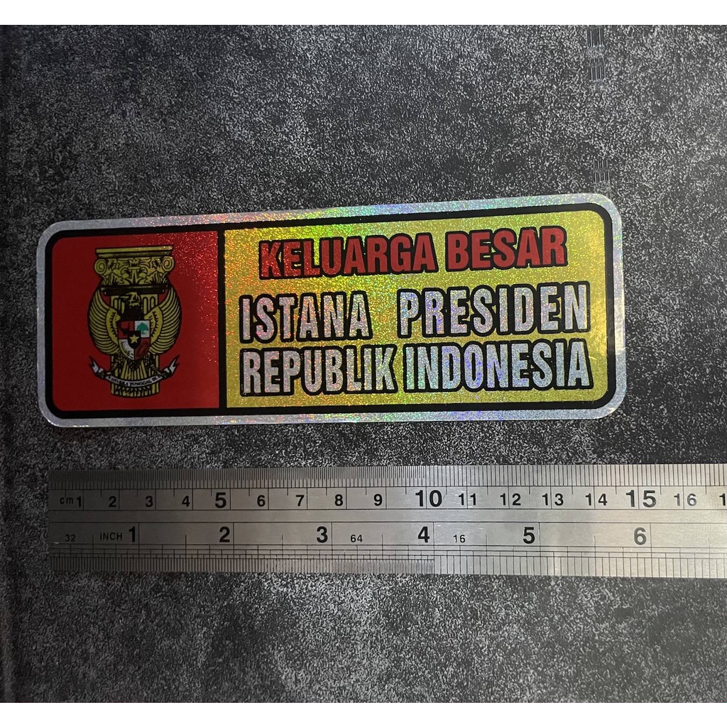 Sticker Istana Kepresidenan  - Stiker Istana - Sticker Mobil - Stiker- Panjang