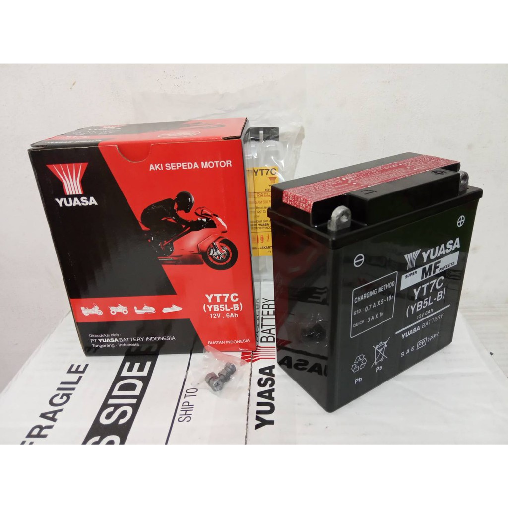 AKI MOTOR SUPRA FIT, FIT X, MEGAPRO PRIMUS, LEGENDA YT7C YUASA ORI MF