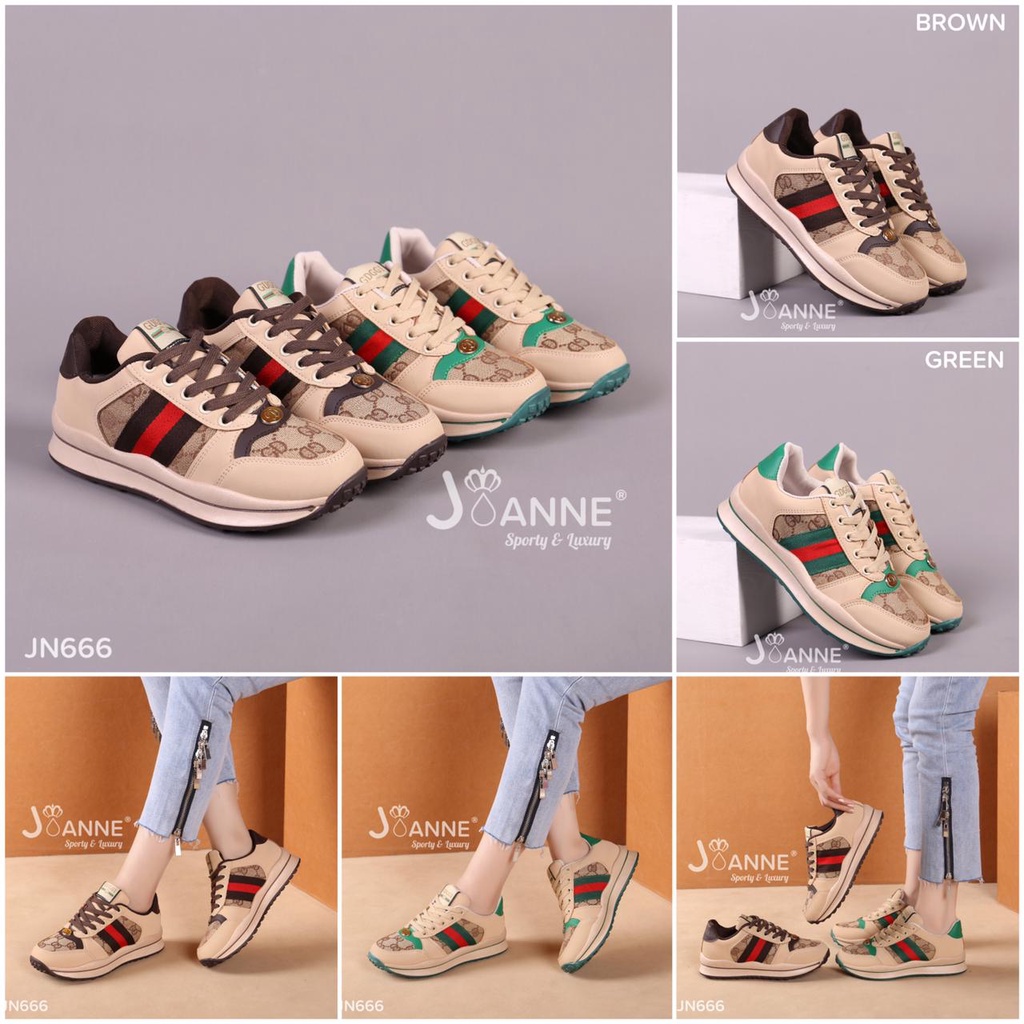 JOANNE Sporty Sneakers Shoes #JN666 ORIGINAL (RESTOCK)