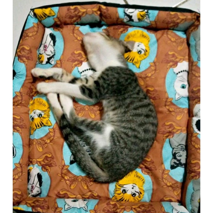 KASUR KUCING ANJING BIG SIZE / KASUR KUCING UKURAN XL / KASUR HEWAN / KASUR ANJING / TEMPAT TIDUR KUCING