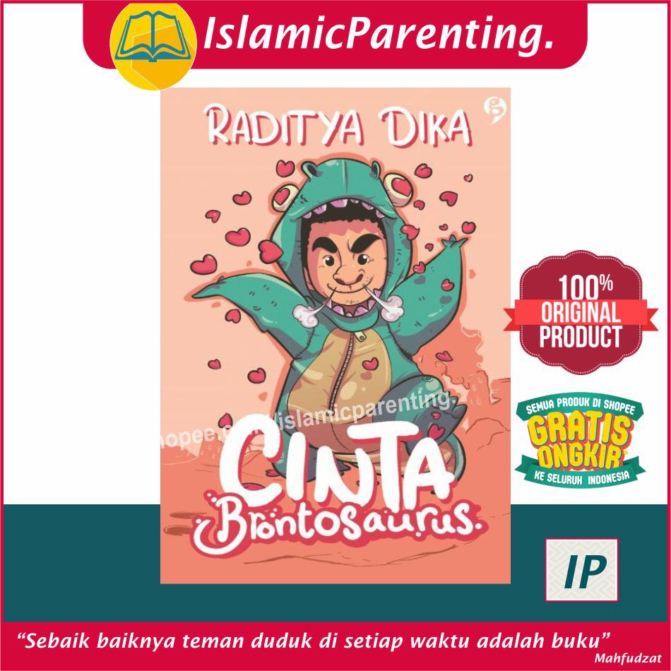 NOVEL CINTA BRONTOSAURUS RADITYA DIKA