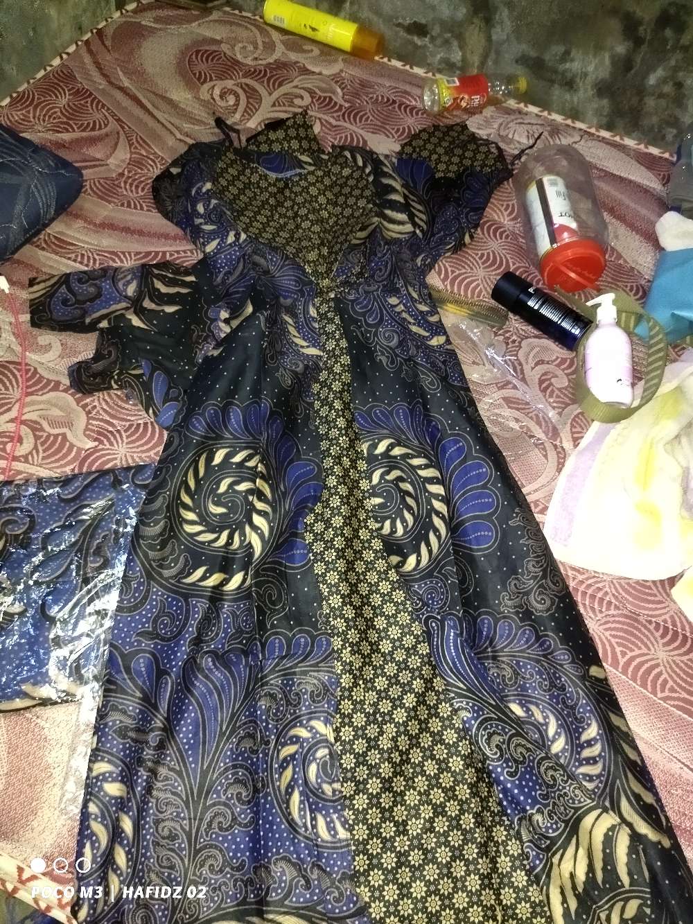 Coupel Gamis Famili Batik Keluarga ,sarimbit Ibu Ayah Dan Anak,baju Couple Batik Murah Seragam