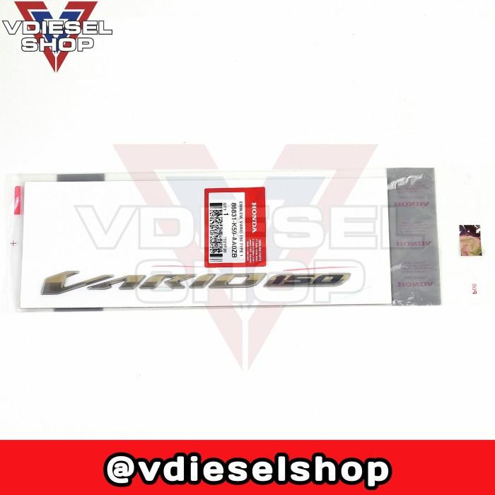Emblem Motor Emblem 3D Honda Vario 150 New Gold Original 86831K59Aa0Zb