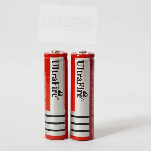 Baterai 18650 ultrafire 4.2 v 6800 mah