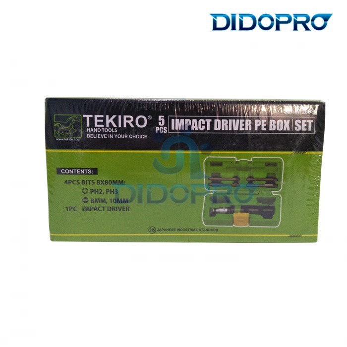 (TEKIRO) Obeng Ketok Set 5 pcs