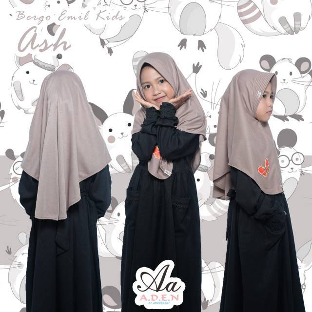 Bergo Emil Kids by Aden Hijab
