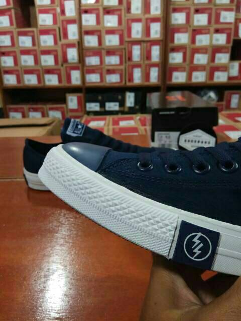 Sepatu Converse Allstar CT PRO UNDEFEATED BNIB IMPORT PREMIUM DRES BLUE NAVY SNEAKERS BERKUALITAS