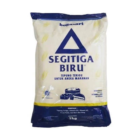 

Tepung Segitiga Biru Tepung Serbaguna Bogasari 1kg