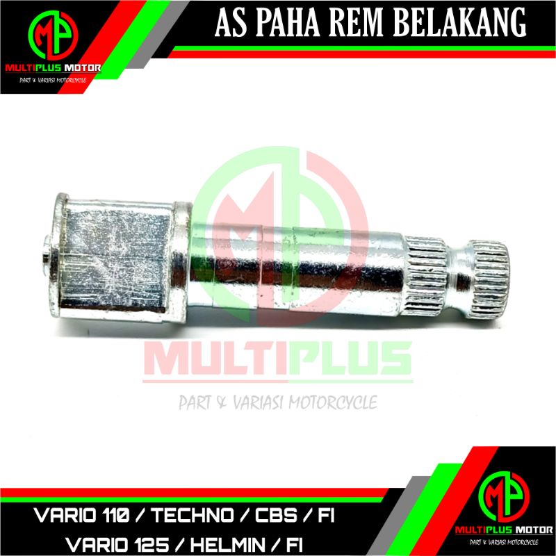As paha rem tromol belakang As tuas rem tromol belakang VARIO 110,VARIO TECHNO,VARIO CBS,VARIO 125