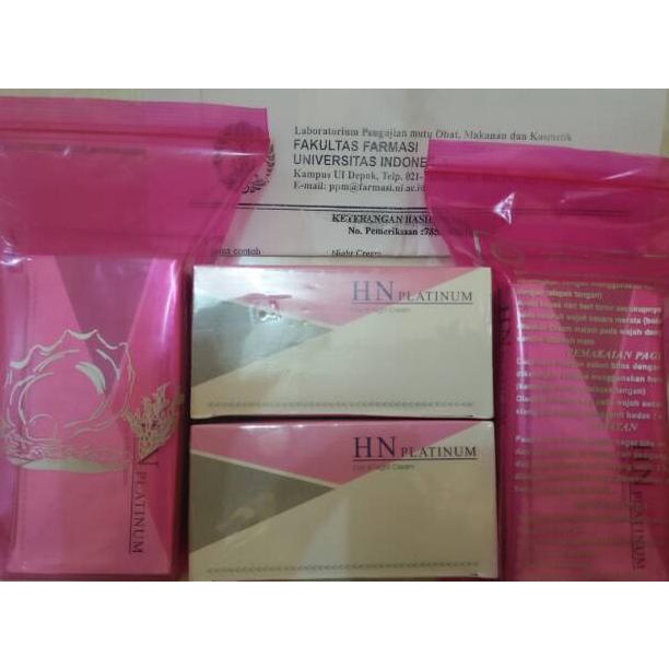 Paket Super Lengkap Krim Cream Hn Platinum Original Bpom 1 Paket / Cream Hn Platinum / Hn Platinum /