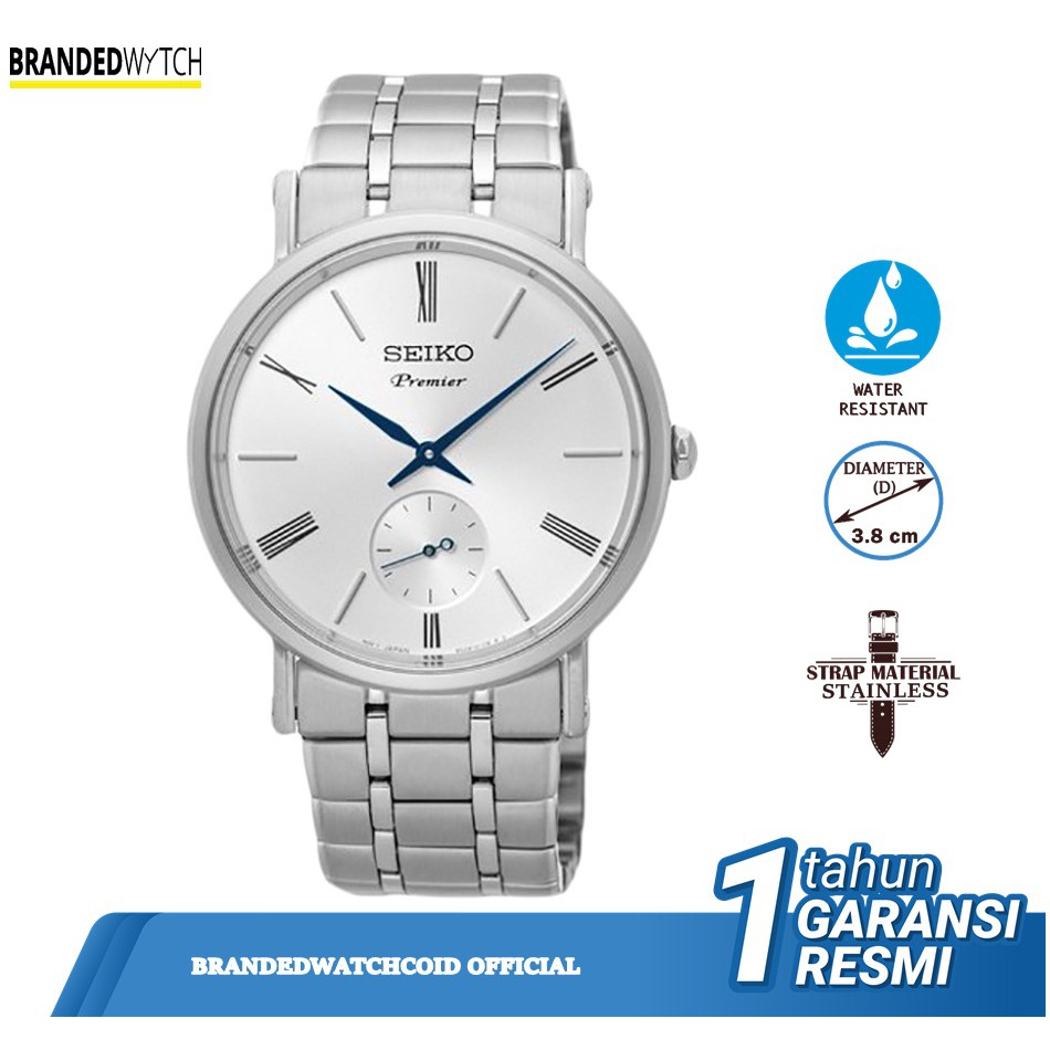 Seiko SRK033P1 Jam Tangan Pria Original Diameter 3,8 cm