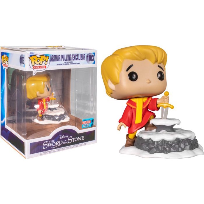 Funko Pop NYCC 2021 Disney - The Sword in the Stone - Arthur Pulling Excalibur