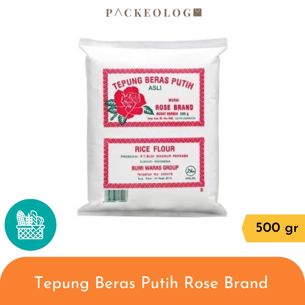 

Tepung Beras Putih Rose Brand 500gr