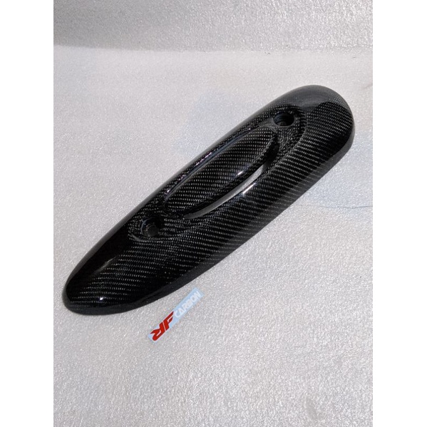 Tameng knalpot scoopy fi Carbon kevlar
