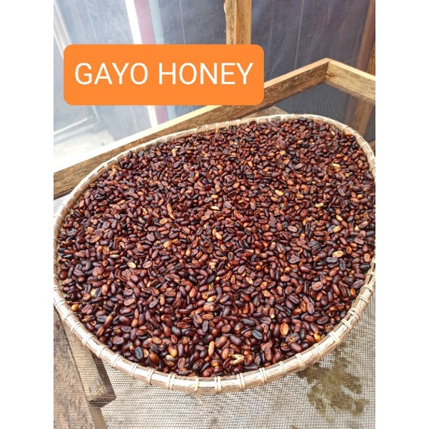 

green bean arabika gayo black honey | biji mentah - 1kg