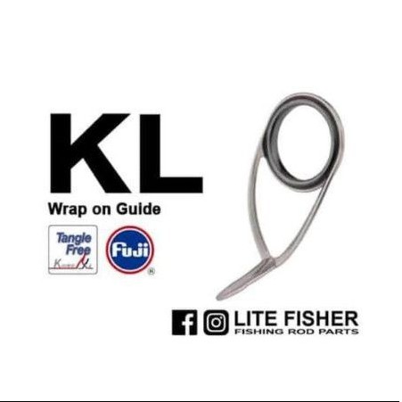 GUIDE FUJI ALCONITE K-SERIES KLAG (SILVER) / CCKLAG (FROSTED SILVER)