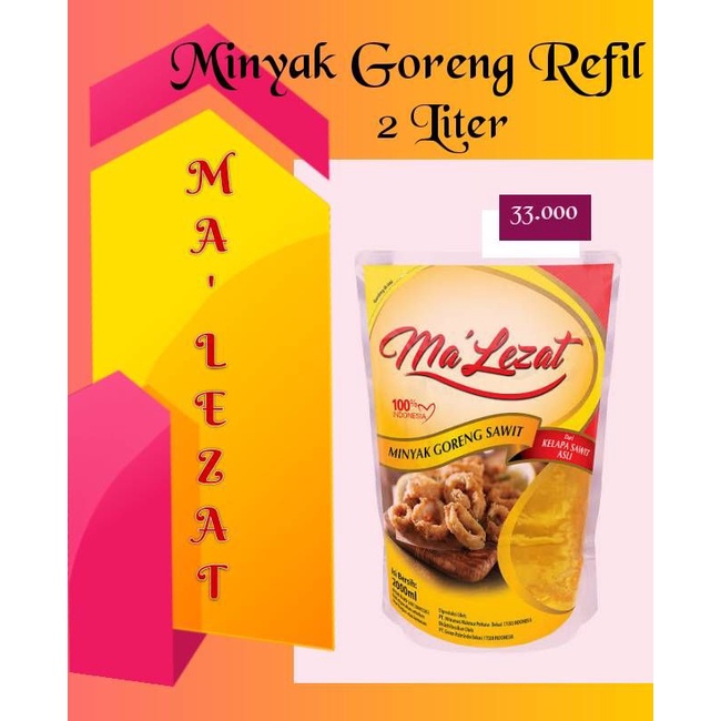 

Minyak goreng Ma'Lezat