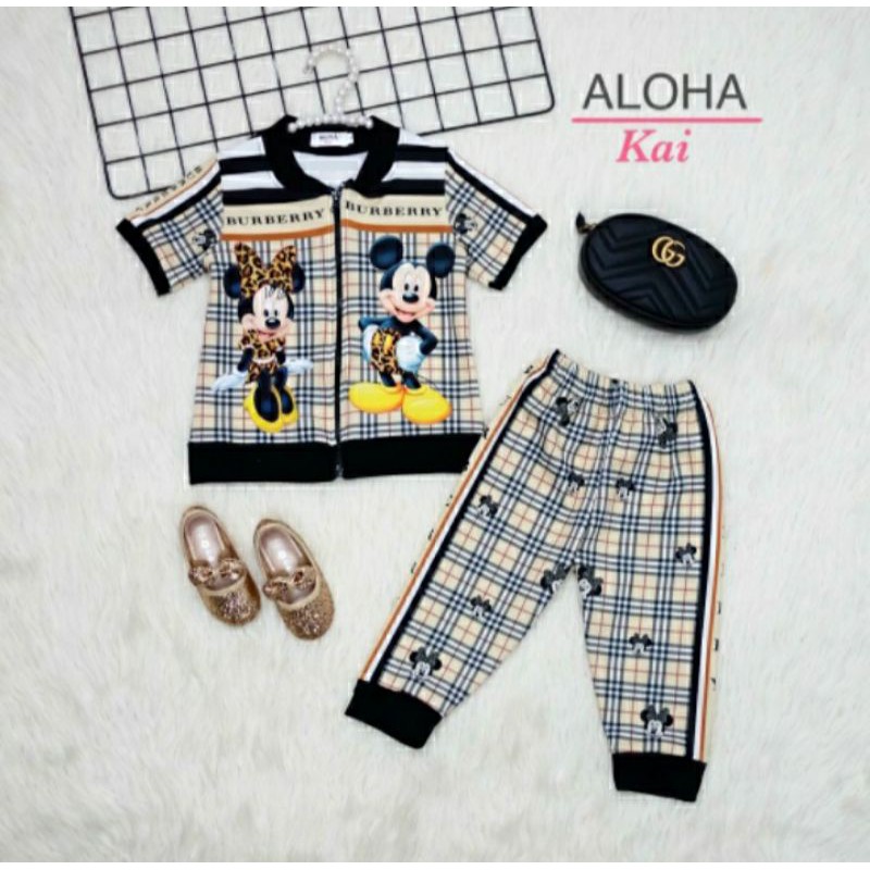 Stelan Jiper Anak Bulberry Aloha Kai