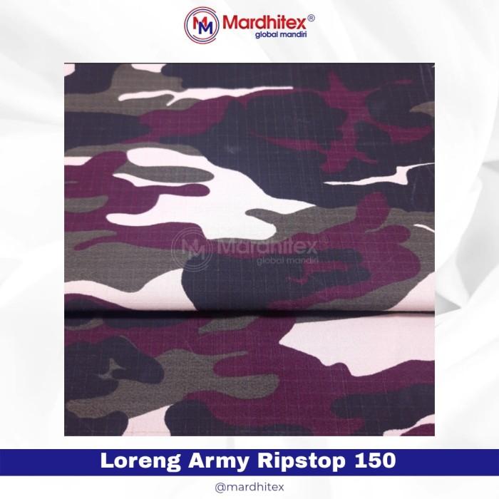 Man | Kain Loreng Army Ripstop Twill Per Meter