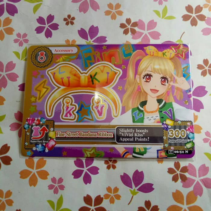 aikatsu accessory fine street bandana ribbon mikuru s2v6