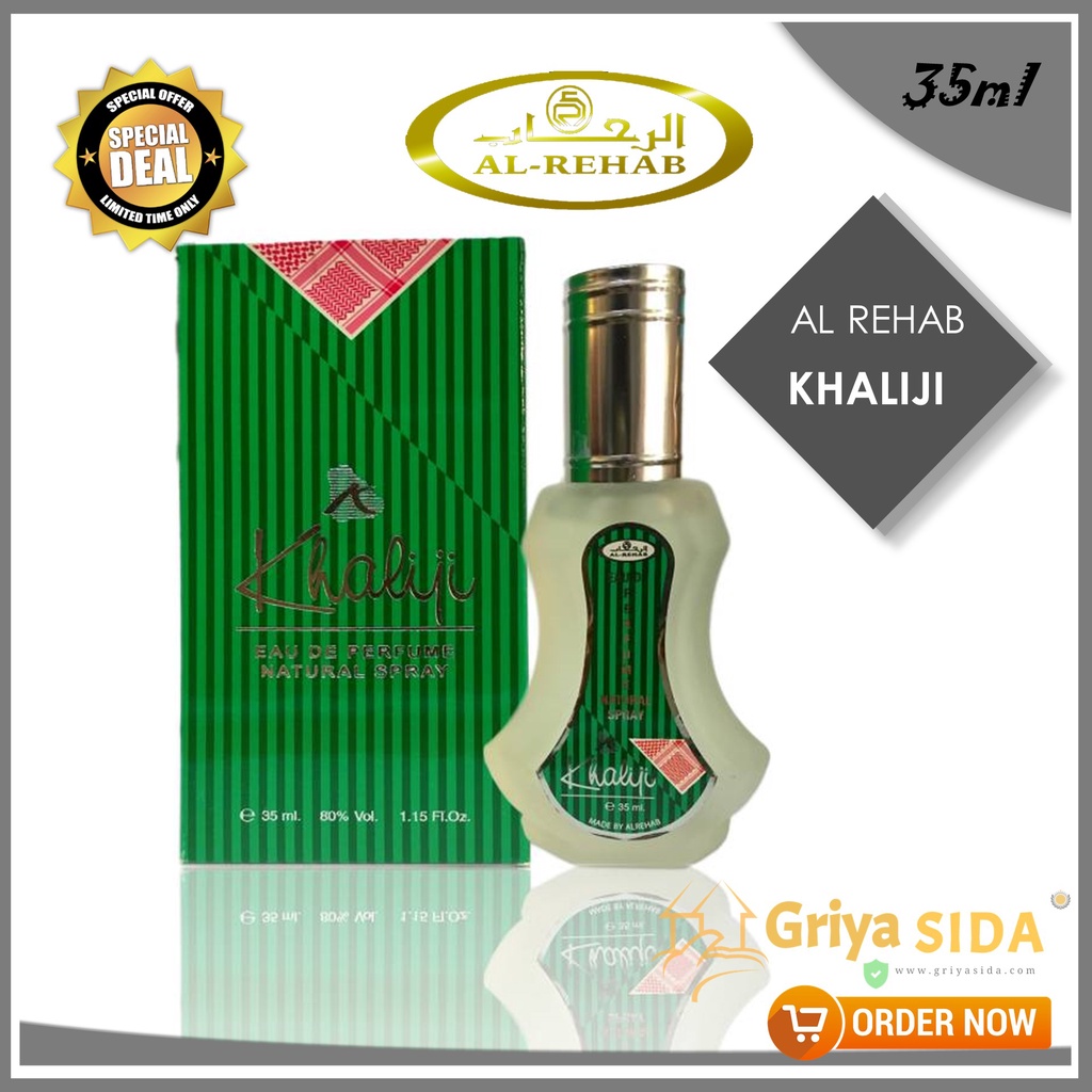 Parfum al rehab alrehab khaliji 35ml original minyak wangi alrehab spray PROMO!