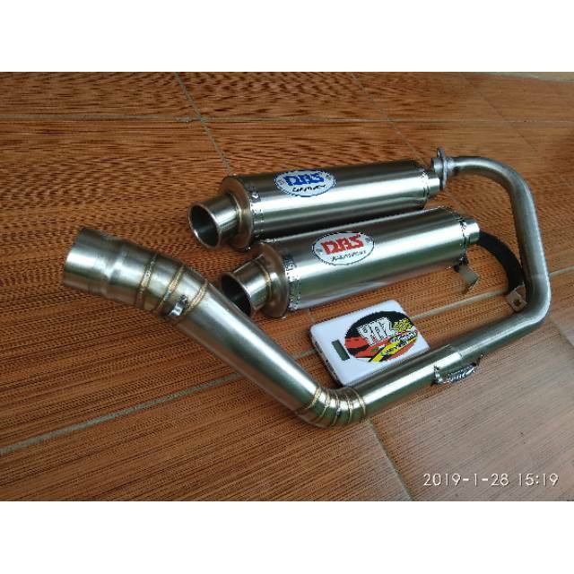 KNALPOT DBS VIXION CB 150 CBR 150 SATRIA FU GSX DAN ALL MOTOR LAIN READY MENYESUAIKAN