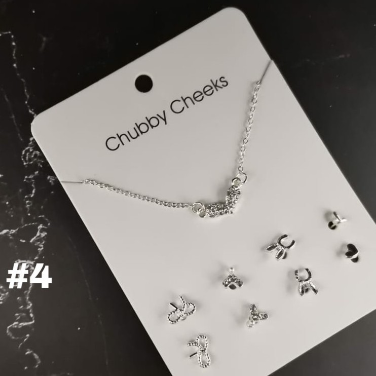 ➰CKK➰Kalung Anting Set FA05 Fashion Wanita Korea Aksesoris Murah-#4