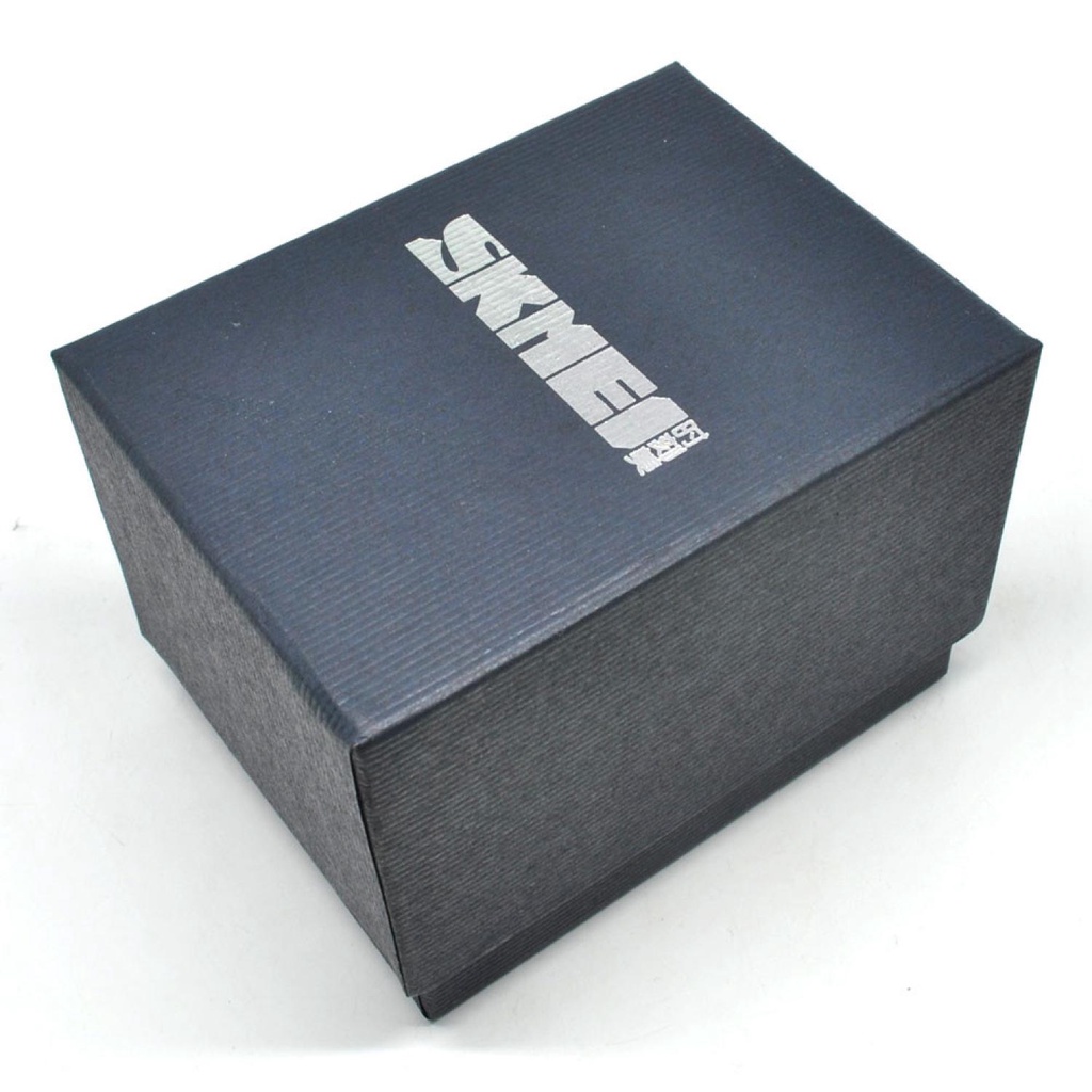 SKMEI Kotak Jam Tangan Exclusive Aneka warna Hitam Merah Biru Hijau kuning Titanium Gray Silver Puti