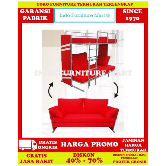 Sofa Bed Minimalis Betafoam Multi Function Bunk Bed Type Brs 90 Wa