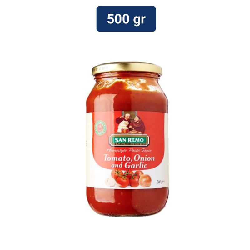 

SAN REMO Tomato Onion & Garlic 500gr