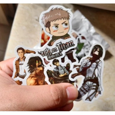 

Sticker Anime Murah Attack On Titan AOT SNK Shingeki No Kyojin