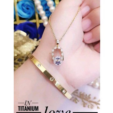 Titanium Set Perhiasan Wanita 228226