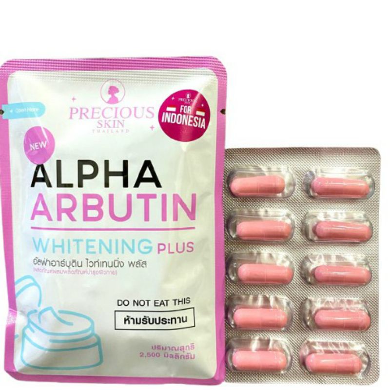 ALPHA ARBUTIN WHITENING PLUS / POWDER PEMUTIH BADAN / SERBUK PEMUTIH ORIGINAL THAILAND