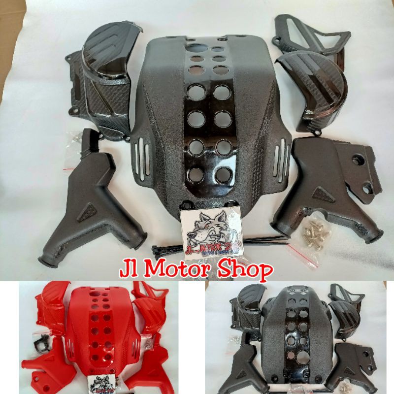 Pelindung - Tutup Cover Mesin Engine Blok Rangka CRF 150 L CRF150 L KLX D-Tracker 150 - WR155 WR 155