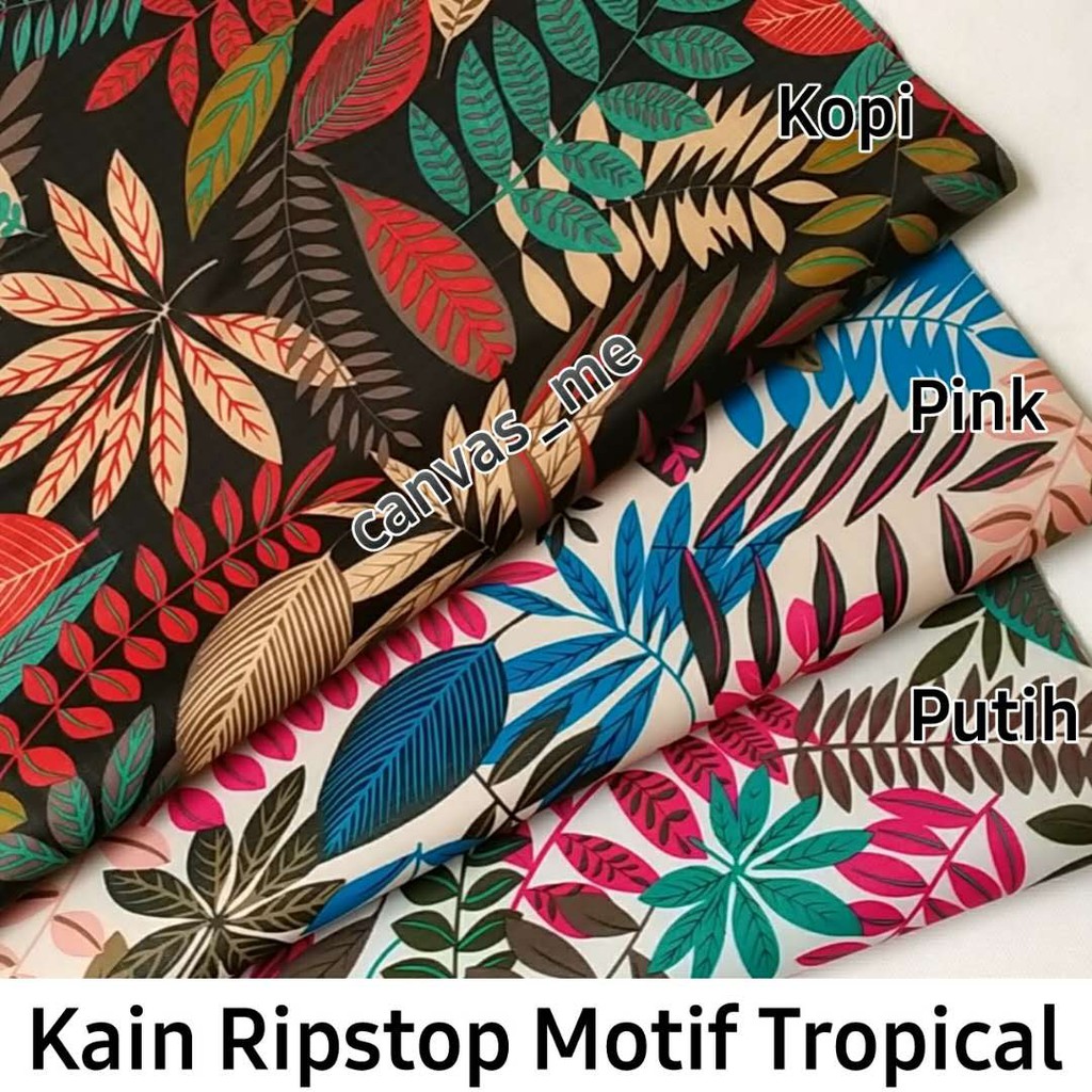 Kain Ripstop Tropical