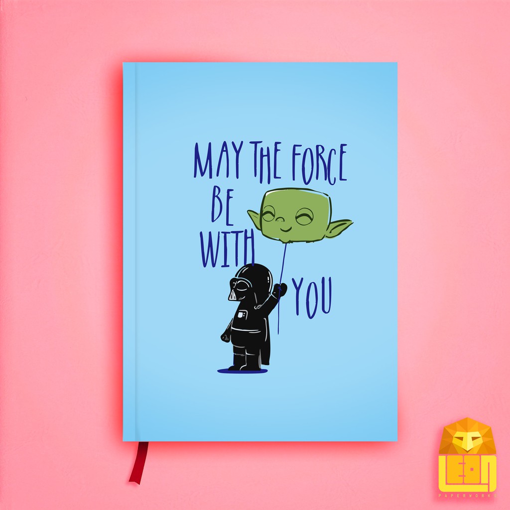 Notebook Agenda, Dotted, dan Polos May the force