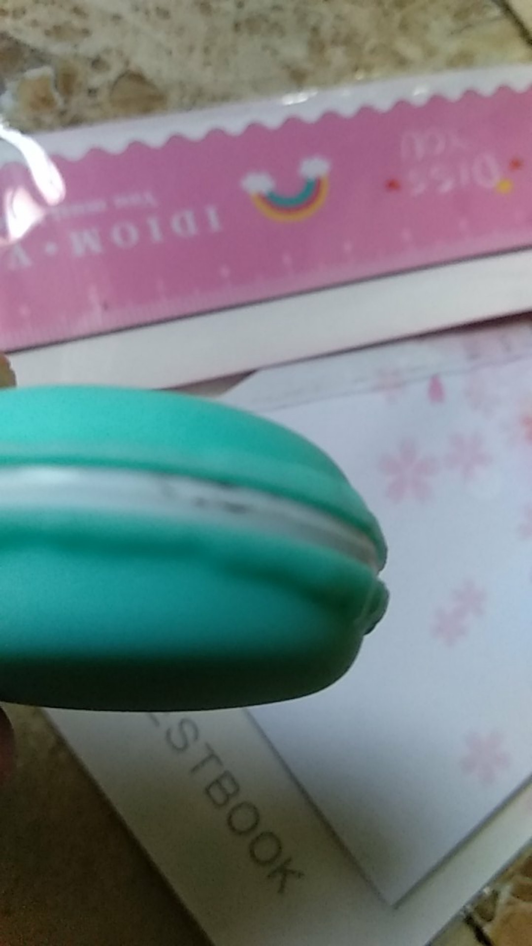 Anekagrosir | Kotak Aksesoris Bentuk Makaron - Box Aksesosir Serbaguna - Tempat Penyimpanan