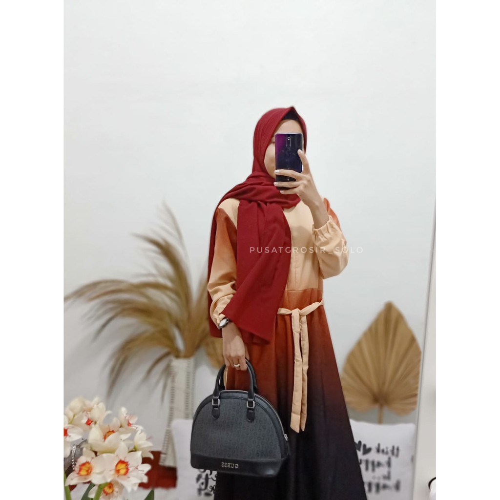 PASHMINA SOFT PAD PED ANTEM SABYAN TERMURAH DIAMOND-SOFTPAD MARON