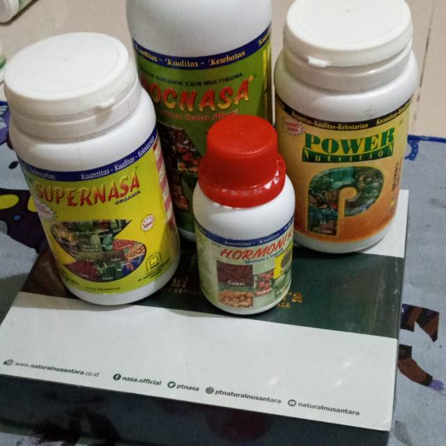 Paket produk PT. Natural Nusantara